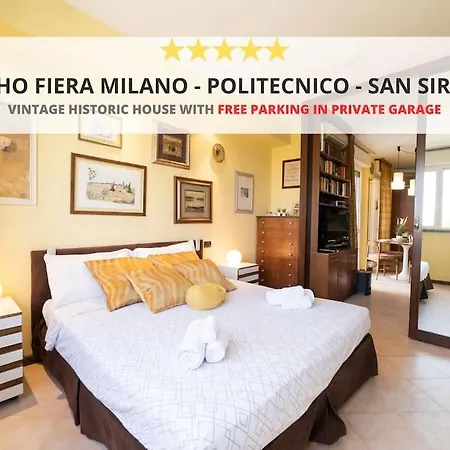 公寓 Pe19 Rho-fiera New House & Garage Privato 米兰